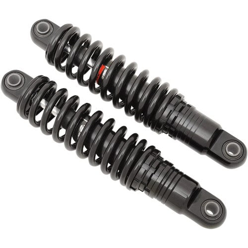 Drag Specialties Adjustable Ride-Height Shock Absorbers | 11" Black | C160155AB