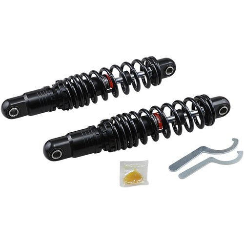 Drag Specialties Adjustable Heavy-Duty Shocks | Black | 13" | C160163HB