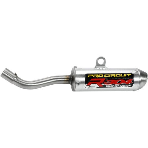 Pro Circuit R-304 Shorty Silencer (Aluminum; Brushed) SY02125-RE