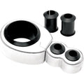 Motion Pro Cable Clamp, 1in.-1 1/8in. Dual Throttle/Clutch - Chrome (11-0044)