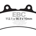 Ebc Organic OE Quality Replacement Brake Pads / One Pair (FA210)