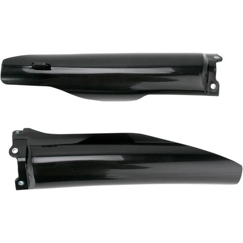Acerbis Lower Fork Cover Set (Black) 2115000001