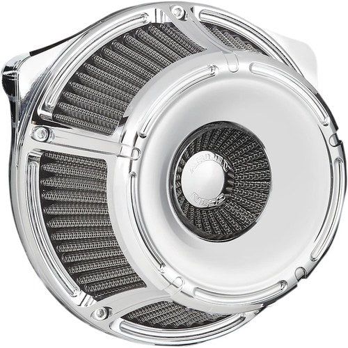 Arlen Ness - 18-914 - Inverted Series Air Cleaner Kit, Slot Track - Chrome