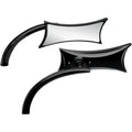 Arlen Ness - 13-419 - Micro Die-Cast Four Point Mirror, Right - Black