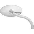 Arlen Ness - 13-046 - Die-Cast Cat Eye Softbend Mirror, Smooth