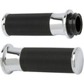 Arlen Ness - 07-322 - Fusion Series Grips, Smooth - Chrome