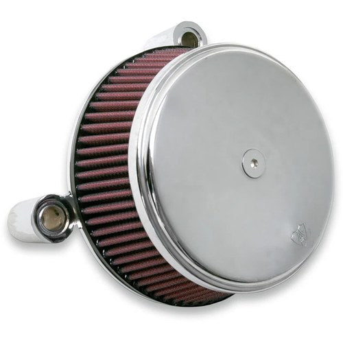 Arlen Ness - 18-321 - Billet Sucker Stage I Air Filter Kit with Steel Cover
