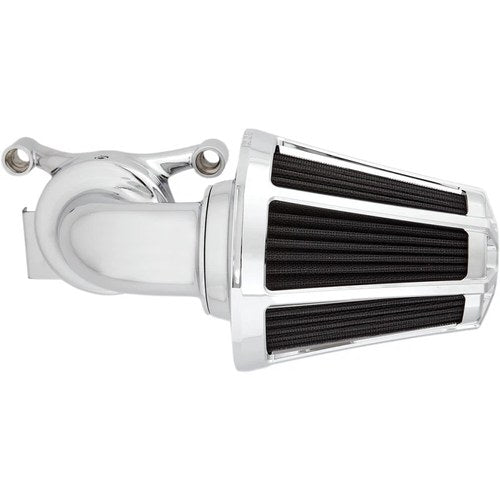 Arlen Ness - 81-023 - Monster Sucker Air Cleaner Kit, Deep Cut - Chrome