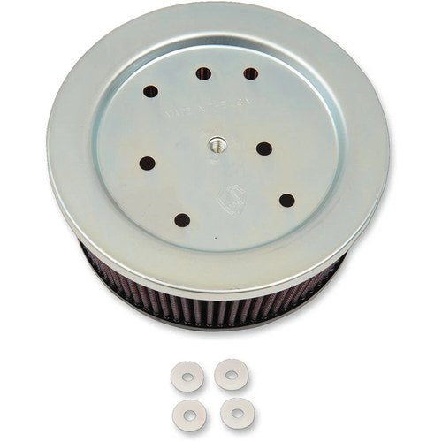Arlen Ness - 18-099 - Replacement Air Filter for Big Sucker Stage II, Red Filter