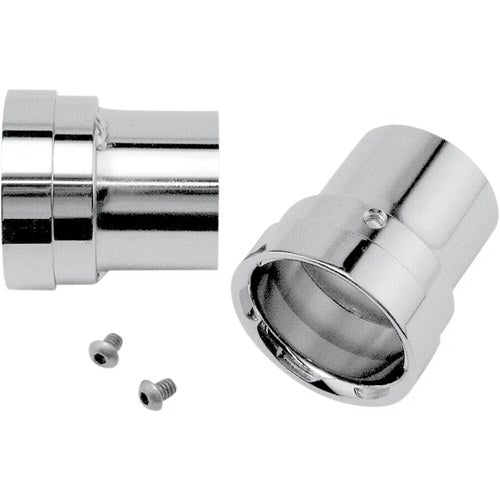 Vance & Hines - 16919 - Straight Billet End Caps for Big Shots Exhaust (Chrome)