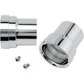 Vance & Hines - 16919 - Straight Billet End Caps for Big Shots Exhaust (Chrome)