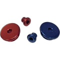Works Connection Aluminum Engine Plug Set Yamaha (Blue) 24-590