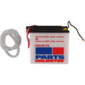 Parts Unlimited 6V Conventional Battery #6N4B-2A (R6N4B-2A)