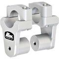 Rox Speed FX - 2" Pivoting Bar Risers for BMW R1200GS 2013+ Silver 1R-P13R-2125