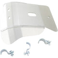 Moose Racing Aluminum Skid Plate (Silver) 0506-0654