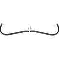 Moose Racing Replacement Handguard Bar and Taperlock Insert (Black) 0635-1022