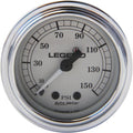 Legend - 2212-0485 - Fairing Mounted LED Backlit Psi Gauge Chrome w/Silver Face
