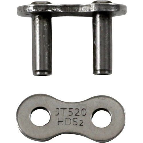 JT Chains 520 Hds Ultimate Competition Non-Sealed Rivet Connecting Link Natural