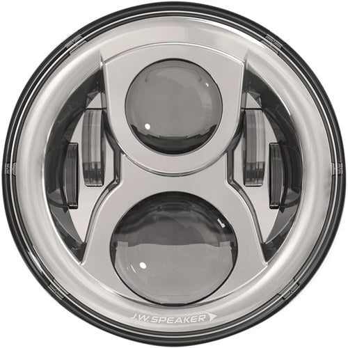 J.W. Speaker Model 8700 Evo 2 Dual Burn 7" LED Headlight (Chrome) JW 0554961