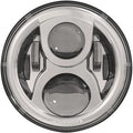J.W. Speaker Model 8700 Evo 2 Dual Burn 7" LED Headlight (Chrome) JW 0554961