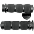 Avon Air Cushion Grips for H-D Motorcycles w/Fly-By-Wire (THROTTLE Boss Black)