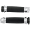 Avon Custom Contour Grips for H-D Motorcycles w/Fly-By-Wire (EXCALIBUR Chrome)