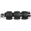 Avon Velvet Air Cushion Folding Foot Pegs for H-D Motorcycles (Chrome)