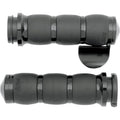 Avon Velvet Air Grips for H-D Motorcycles w/Fly-By-Wire (THROTTLE Boss Black)