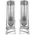 Ciro Filler Panel Accent Lights w/ LED Run/Turn/Brake Lights (Chrome) 40002