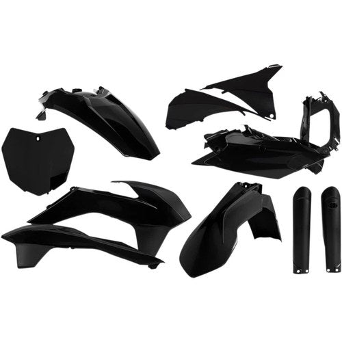 Acerbis Full Plastic Kit (Black) 2403090001