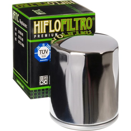 Hiflofiltro Premium Oil Filter (Chrome) HF171C