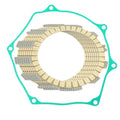Clutch Friction Plates And Outer Cover Gasket for Suzuki RM-Z250 RMZ250 2007-18