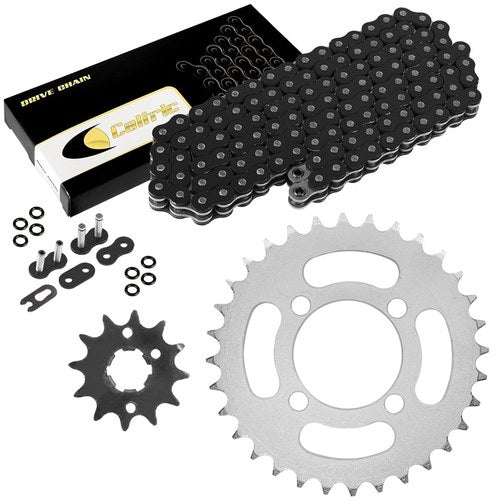 O-Ring Drive Chain & Sprockets Kit fits Yamaha Grizzly 125 YFM125G 2004-2012