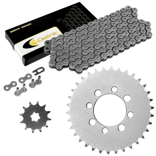 Drive Chain & Sprockets Kit fits Suzuki JR80 JR 80 1982 1983 1984 1985 1986-2004