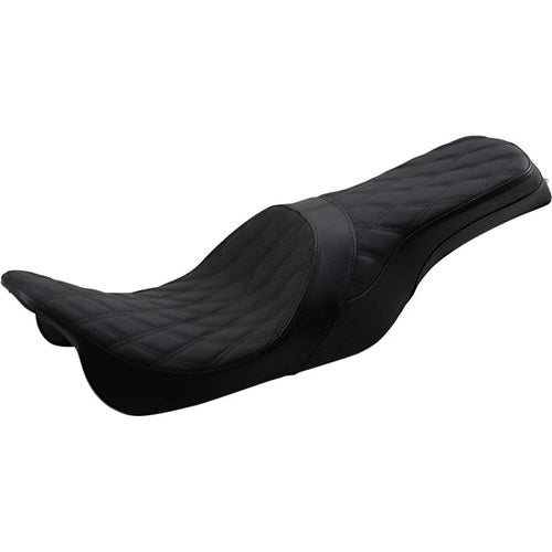 Drag Specialties Forward Positioned Predator 2-Up Seat Diamond | 0801-1265