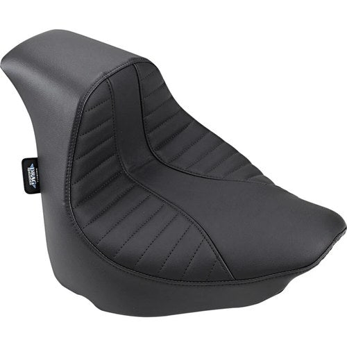Drag Specialties EZ-Solo Seat - Scorpion - Vinyl - Fxfb '18+ (Black) 0802-1128