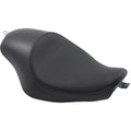 Drag Specialties 3/4 Low Solo Seat - Smooth - Vinyl - XL (Black) 0804-0743