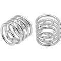 Drag Specialties Seat Springs - 2" (Chrome) Pair | 28-6113
