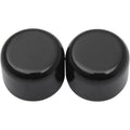 Drag Specialties Magnetic Docking Points Covers, Short (Black) Pair | C77-0100GB