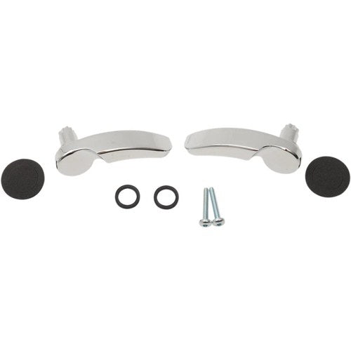 Drag Specialties Replacement Saddlebag Lid Handle Kit (Chrome) S77-0150-HC
