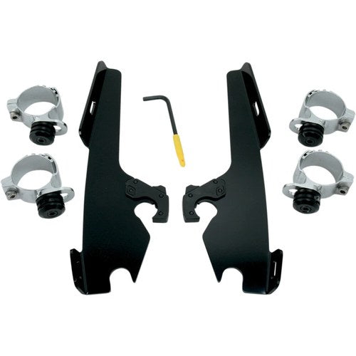 Memphis Shades Fats/Slim Trigger Lock Mounting Kit - Wide (Black) MEB8968