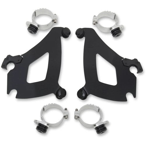 Memphis Shades Bullet Fairing Trigger Lock Mount Kit, Breakout (Black) MEB1998