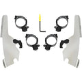 Memphis Shades Batwing Fairing Trigger-Lock Mount Kit, Flsb (Polished) MEK2044