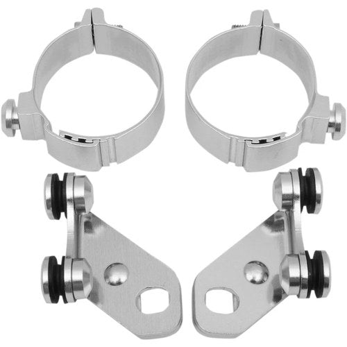 Memphis Shades Lower Deflector Mount Kit - Vulcan 900 (Polished) MEM9898