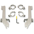 Memphis Shades Batwing Trigger Lock Mounting Kit - Kingpin (Polished) MEK1927