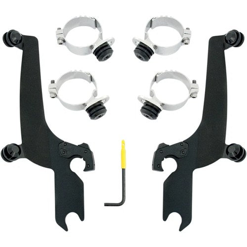 Memphis Shades Trigger Lock Sportshield Mounting Kit - Fury (Black) MEB1922