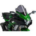 Puig Race Windscreen - Kawasaki (Dark Smoke) 9704F