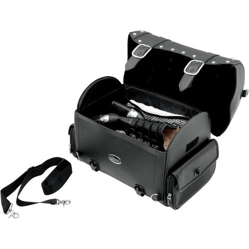 Saddlemen Desperado Express Tail Bag (Black / Chrome) 3503-0054