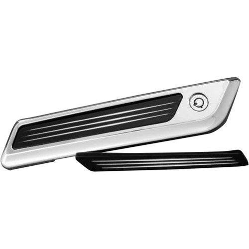 Accutronix Saddlebag Hinge Inserts - Diamond (Black) Pair | BLI14-IN