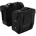 Burly Brand Throw-over Saddlebags (Black) Pair | B15-1002B